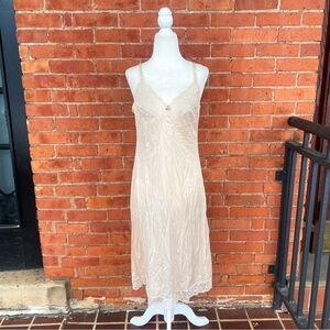 90s midi slip dress